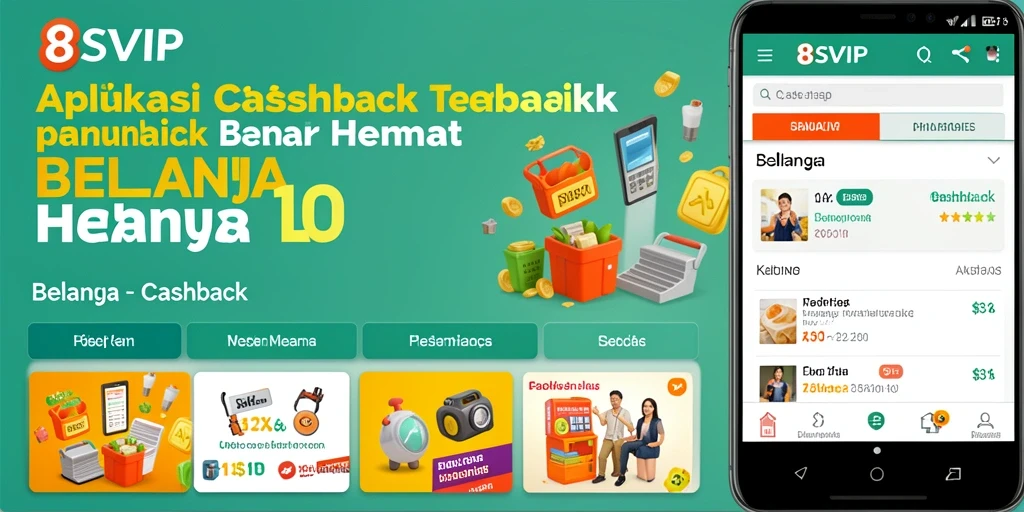 Tampilan antarmuka aplikasi 8SVIP yang menarik dan fungsional.