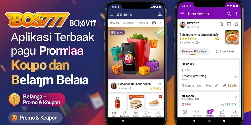 Antarmuka BOS777 dengan berbagai promo dan kupon menarik