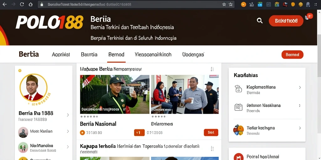 Tampilan antarmuka POLO188 yang menarik dan fungsional.