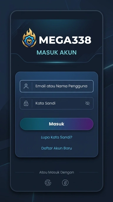 Masuk ke Akun mega338 untuk Pengguna Android